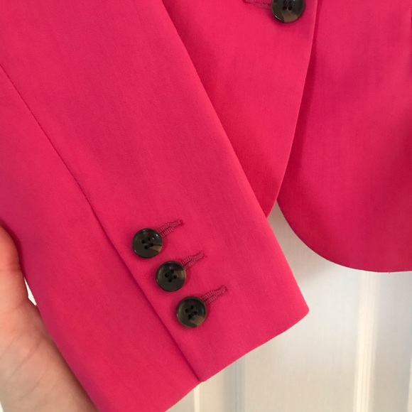 H&M SIZE 6 HOT PINK BLAZER - Picture 10 of 11
